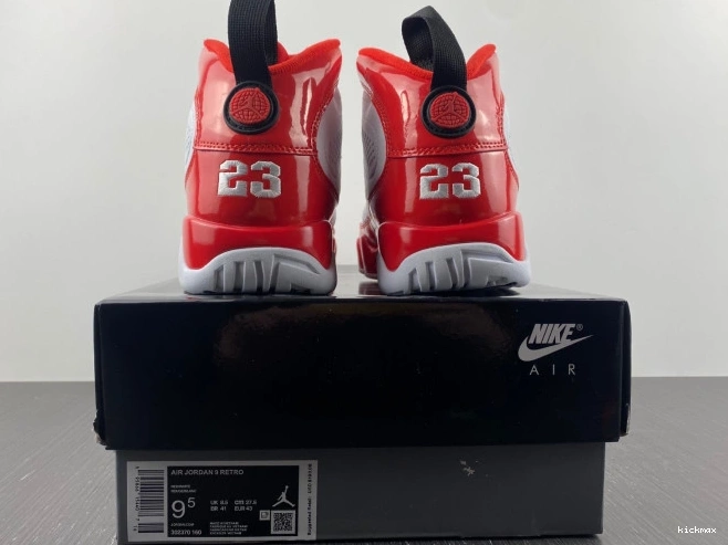 Rep MAX White 9 Retro Jordan Gym 302370-160 Red Air 0820